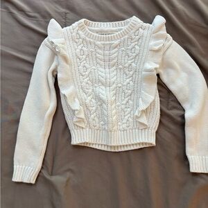 Hope and Henry Size XS white sweater